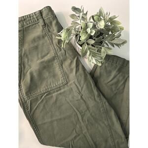 Madewell Olive Green Pants, Petite 30